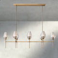 Tulip Linear Chandelier 52", 65"-chandelier-Manorlights