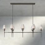 Tulip Linear Chandelier 52", 65"-chandelier-Manorlights