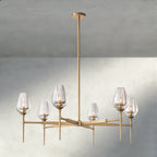 TULIP ROUND CHANDELIER 27", 42", 54"-chandelier-Manorlights