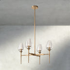 TULIP ROUND CHANDELIER 27", 42", 54"-chandelier-Manorlights