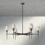 TULIP ROUND CHANDELIER 27", 42", 54"-chandelier-Manorlights