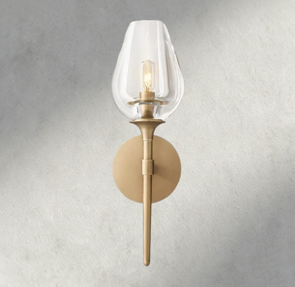 TULIP SINGLE SCONCE-wall sconce-Manorlights