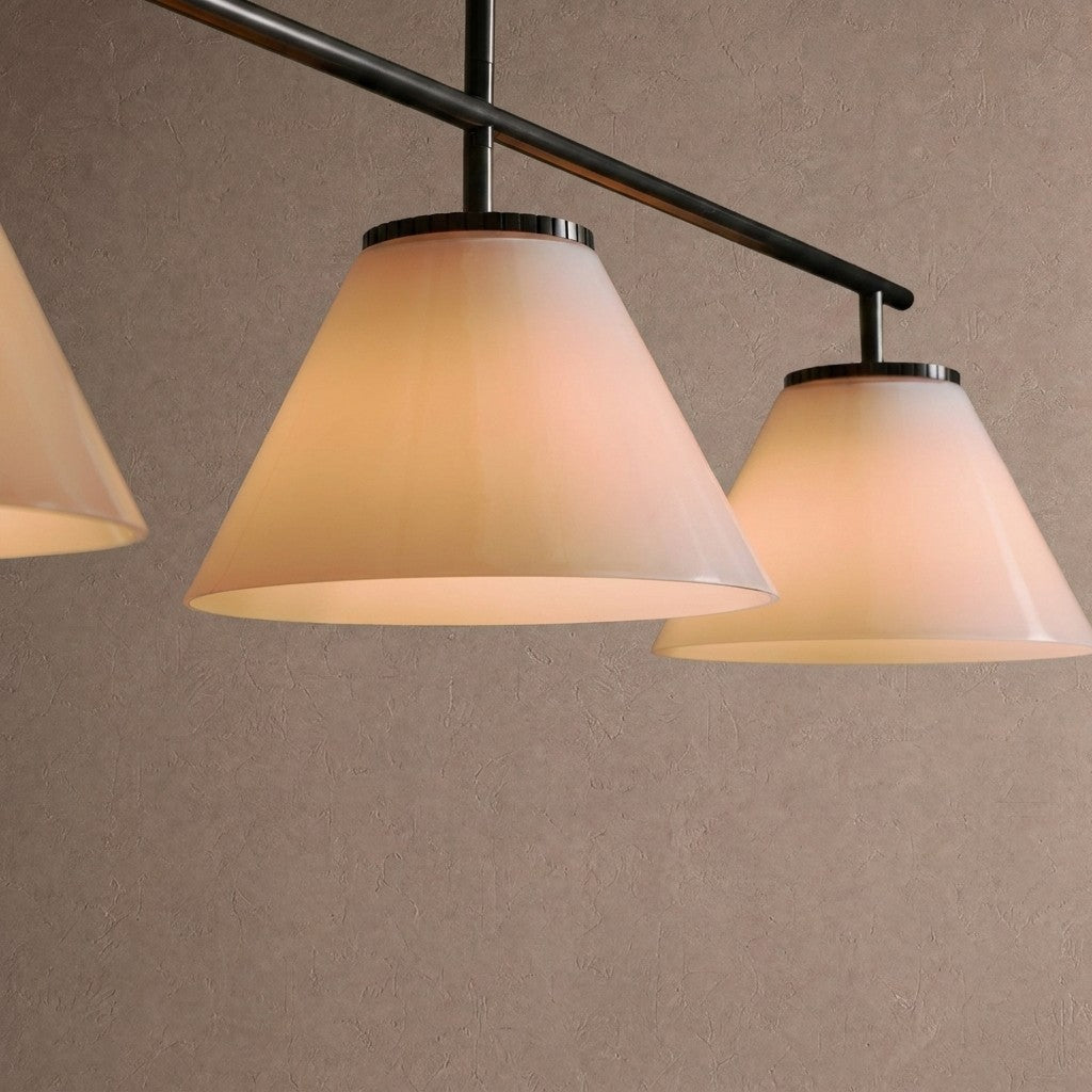 Wescott Linear Cone Chandelier - BlackMilkManorlights