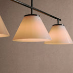 Wescott Linear Cone Chandelier - BlackMilkManorlights