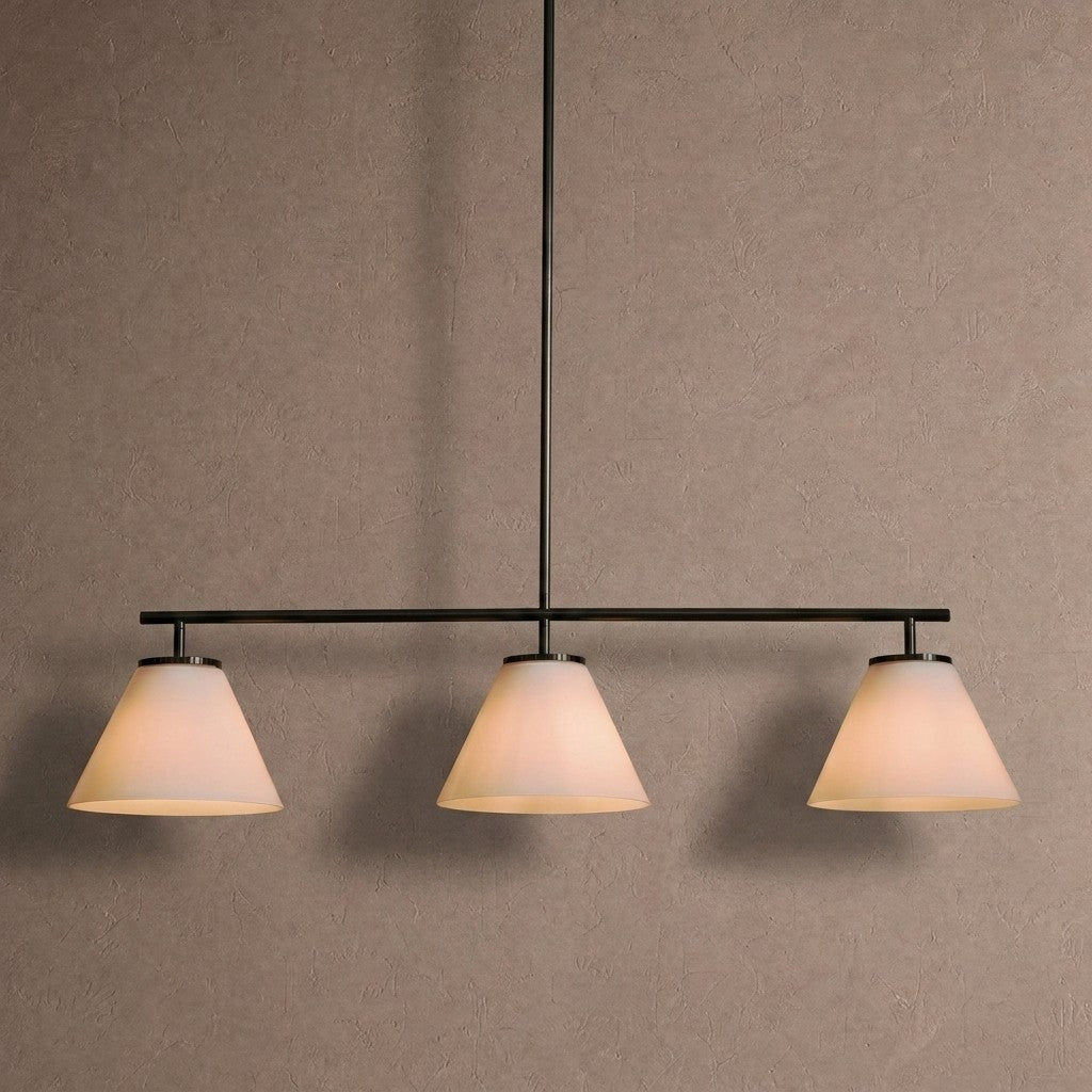Wescott Linear Cone Chandelier - BlackMilkManorlights