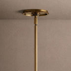 Wescott Linear Globe Chandelier - BrassMilkManorlights