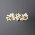 Zenora Modern Grape Round Chandelier - Small: 31.5" DBlushlighting